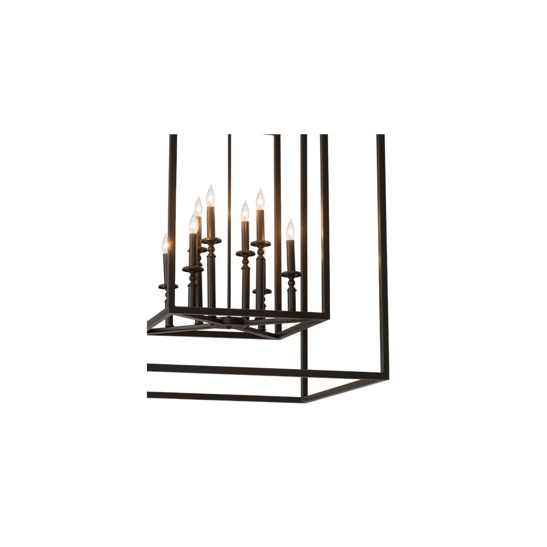 Kitzi 8 Light 40" Wide Taper Candle Pendant