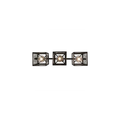 Quadrato Bloc 3 Light 8" Wide Linear Pendant