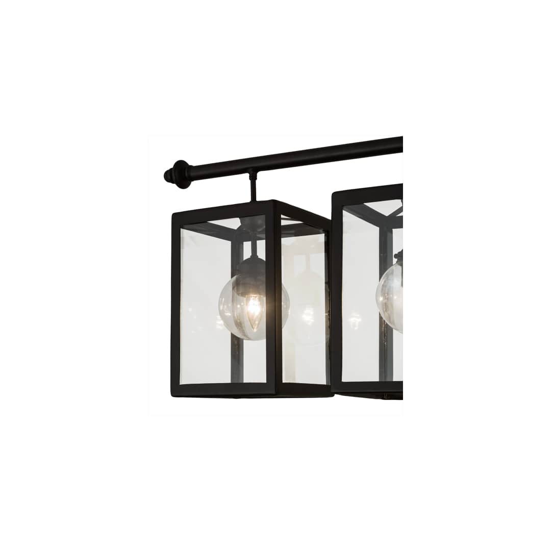 Quadrato Bloc 3 Light 8" Wide Linear Pendant