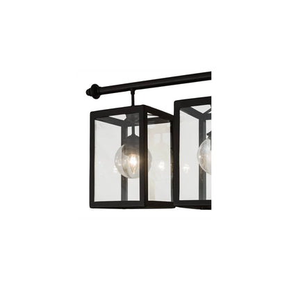 Quadrato Bloc 3 Light 8" Wide Linear Pendant