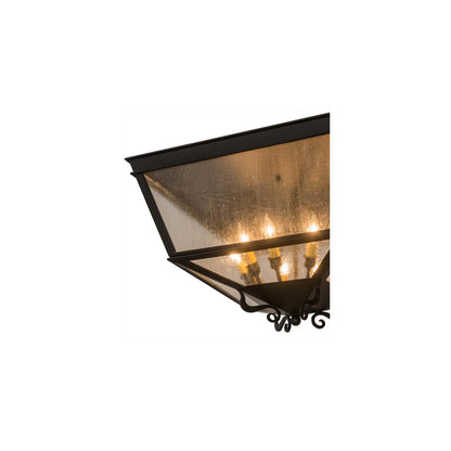 Madeline 10 Light 35" Wide Flush Mount Ceiling Fixture