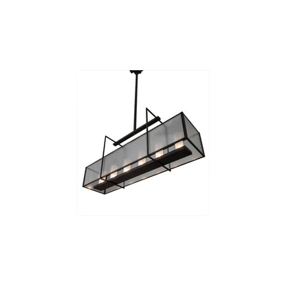 Nelson 6 Light 15" Wide Pillar Candle Linear Pendant