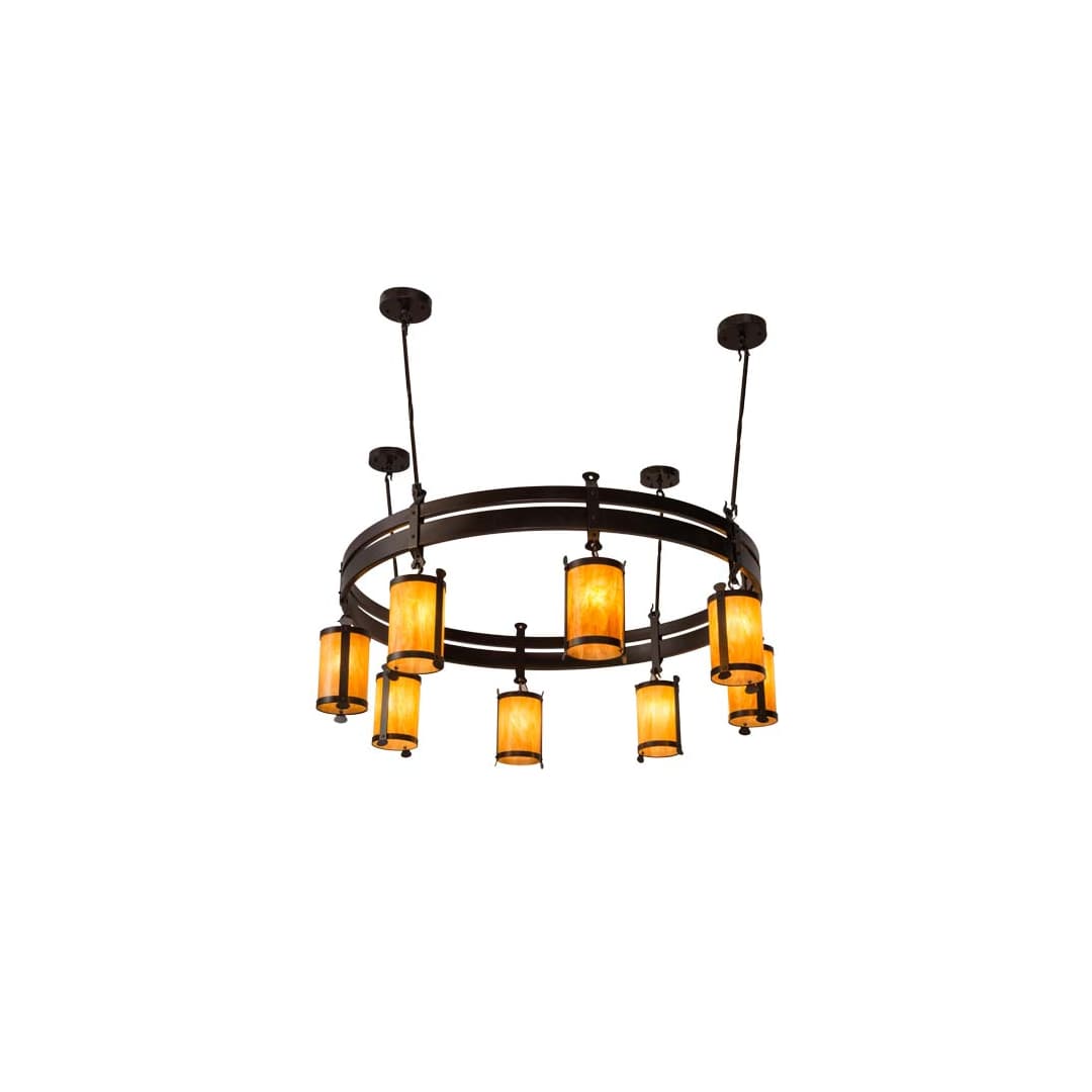 Beartooth 8 Light 67" Wide Ring Chandelier