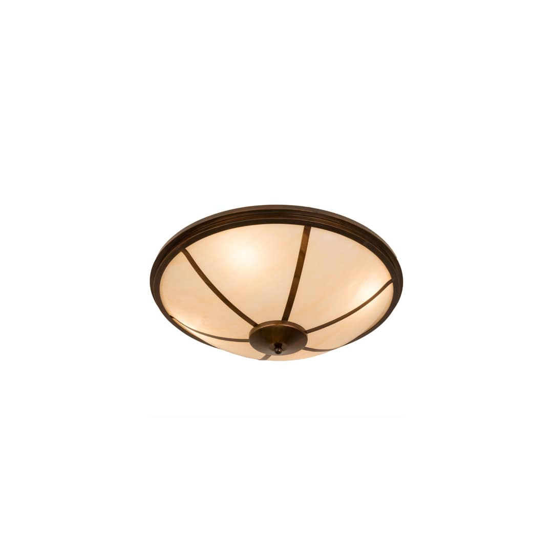 Commerce 4 Light 31" Wide Semi-Flush Bowl Ceiling Fixture - Vintage Copper Finish