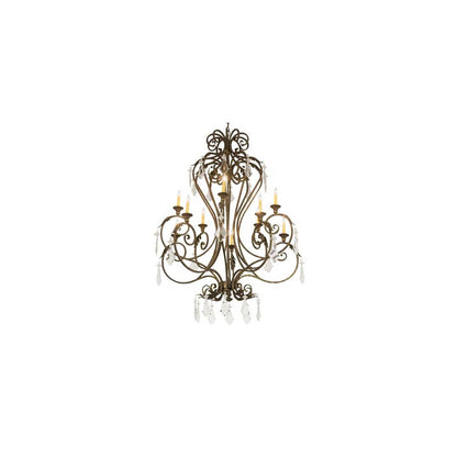 Josephine 10 Light 48" Wide Taper Candle Style Chandelier