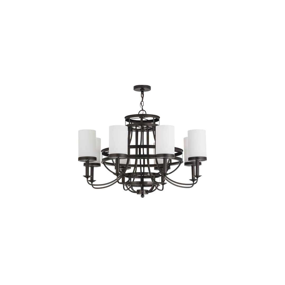 Saxony 8 Light 46" Wide Chandelier