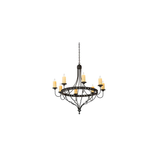 Bottini 8 Light 48" Wide Taper Candle Style Chandelier