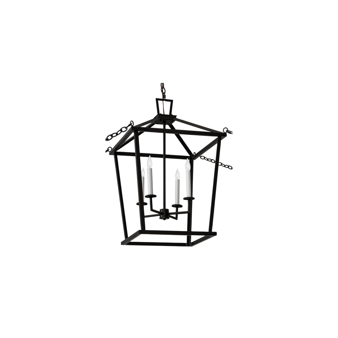 Kitzi 4 Light 29" Wide Taper Candle Pendant