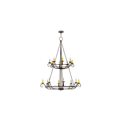 Estrella 16 Light 45" Wide Taper Candle Style Chandelier