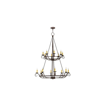 Estrella 16 Light 45" Wide Taper Candle Style Chandelier