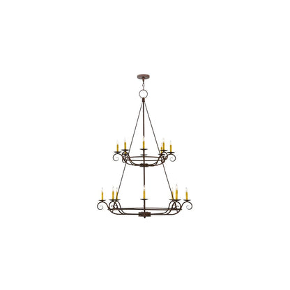 Estrella 16 Light 45" Wide Taper Candle Style Chandelier