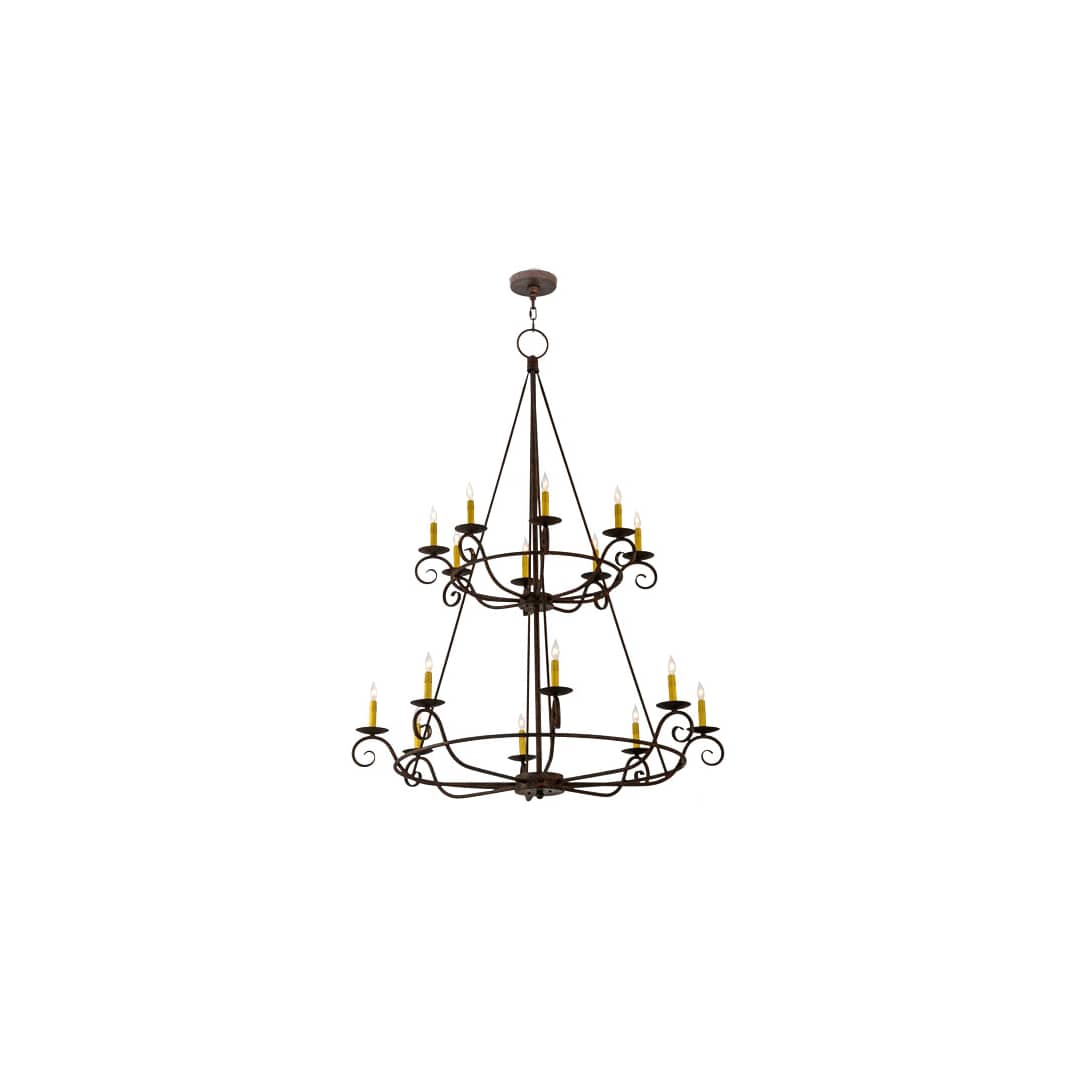 Estrella 16 Light 45" Wide Taper Candle Style Chandelier