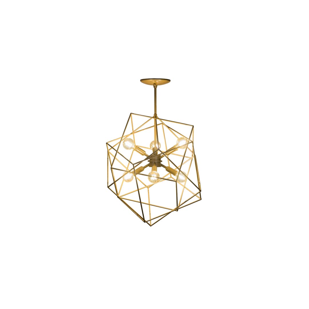 Conundrum 6 Light 19" Wide Pendant
