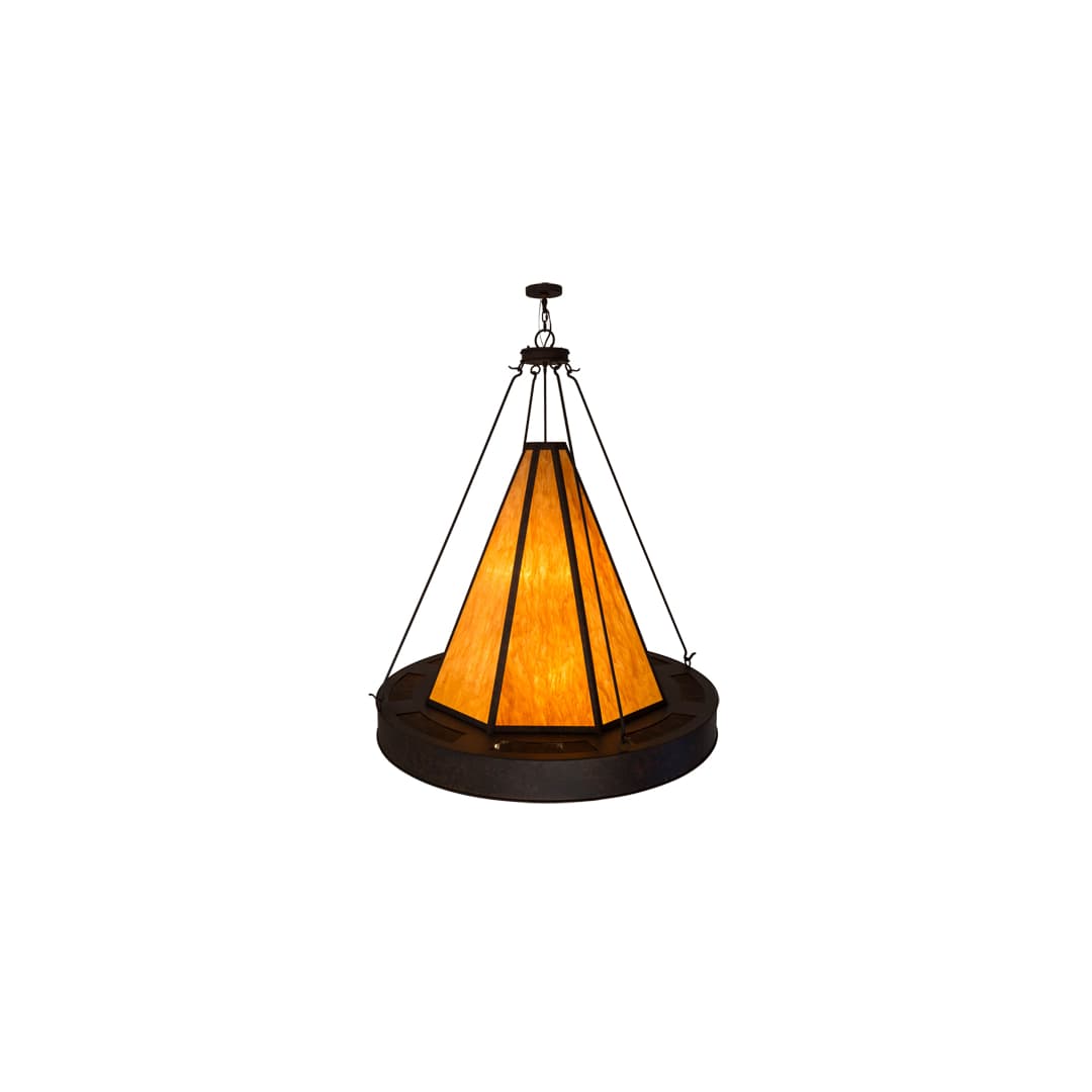 Obsidian 12 Light 60" Wide Pendant