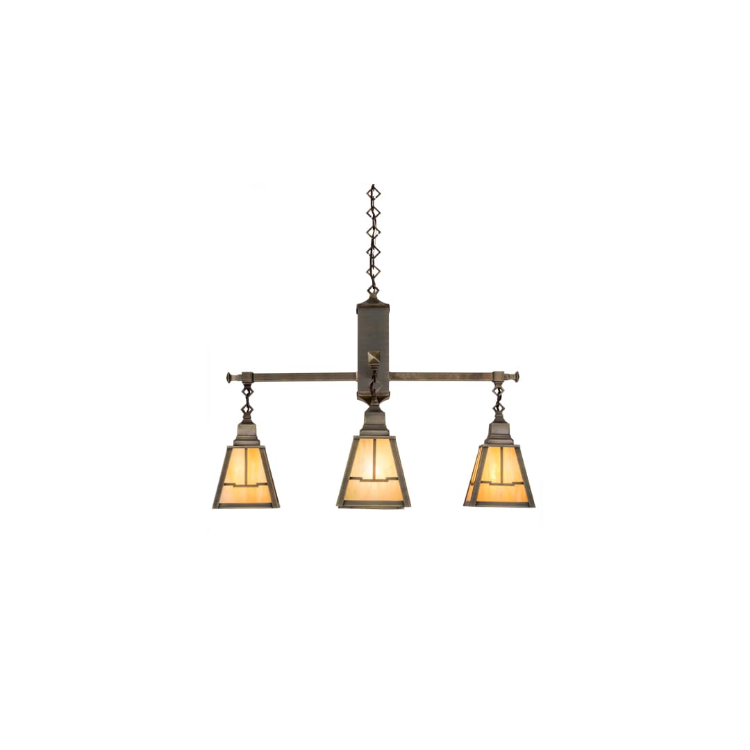 Valley View Mission 4 Light 30" Wide Pendant