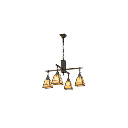Valley View Mission 4 Light 30" Wide Pendant
