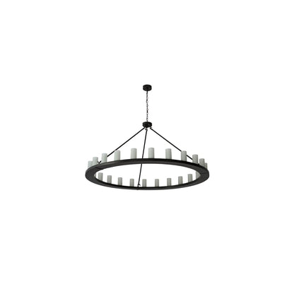 Loxley 24 Light 72" Wide Ring Chandelier