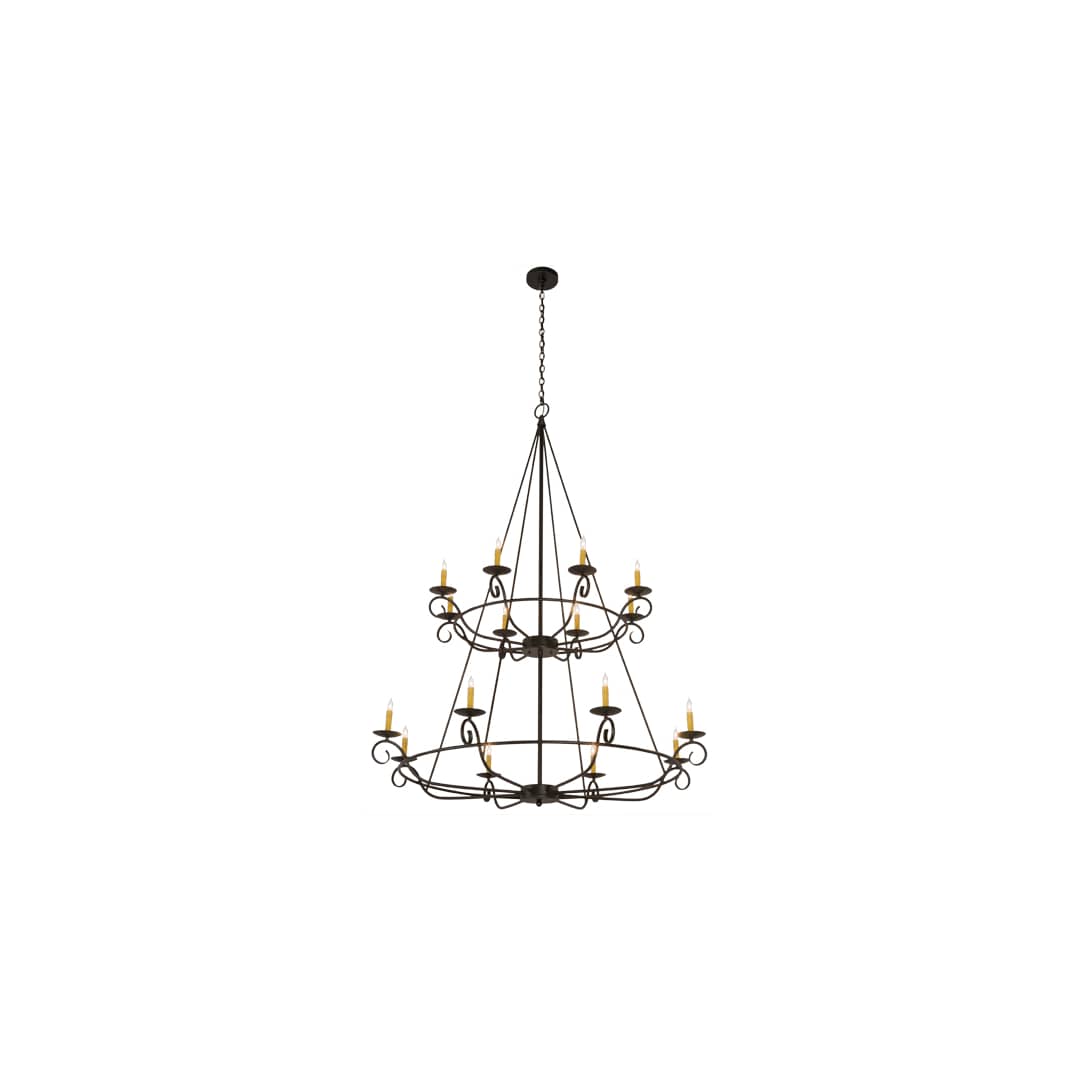 Estrella 16 Light 54" Wide Taper Candle Style Chandelier