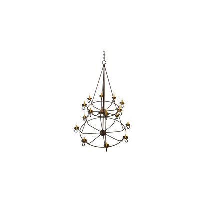Estrella 16 Light 54" Wide Taper Candle Style Chandelier