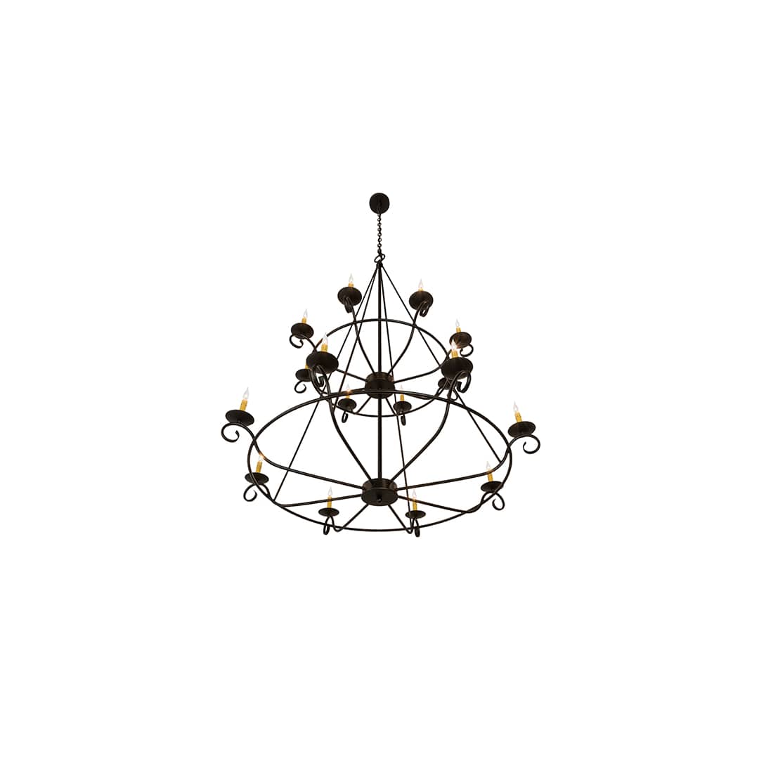 Estrella 16 Light 54" Wide Taper Candle Style Chandelier
