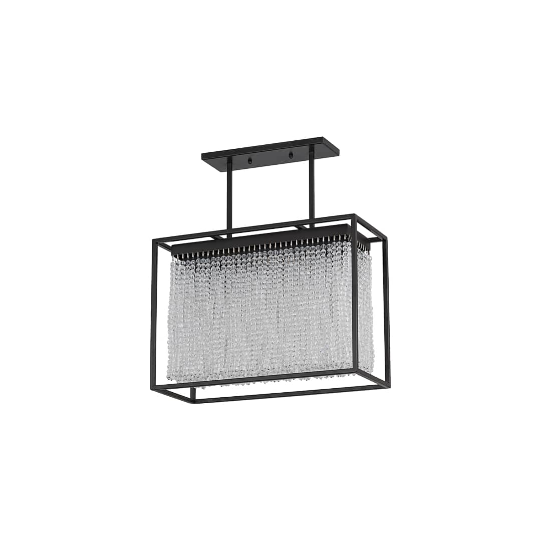 Cleo 2 Light 10" Wide Linear Pendant