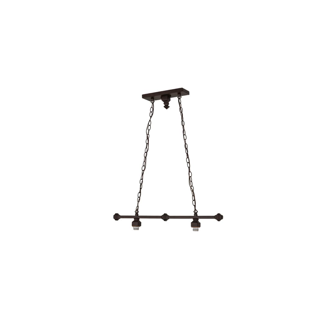 Prairie Wheat 2 Light 13" Wide Linear Pendant