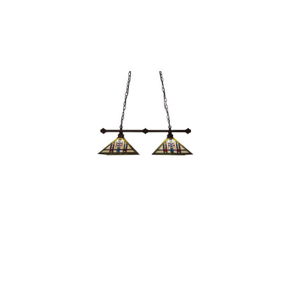 Prairie Wheat 2 Light 13" Wide Linear Pendant