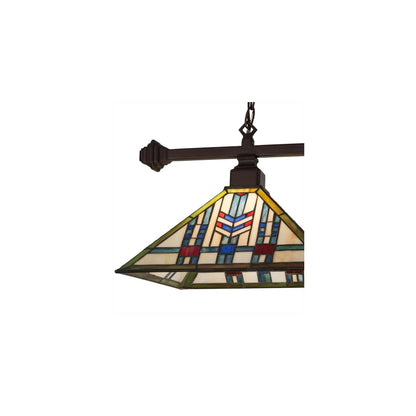Prairie Wheat 2 Light 13" Wide Linear Pendant