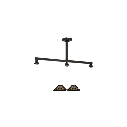 Mission 3 Light 14" Wide Linear Pendant