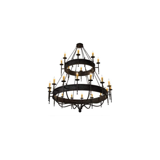 Marta 24 Light 72" Wide Taper Candle Style Chandelier