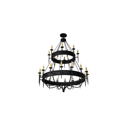 Marta 24 Light 72" Wide Taper Candle Style Chandelier