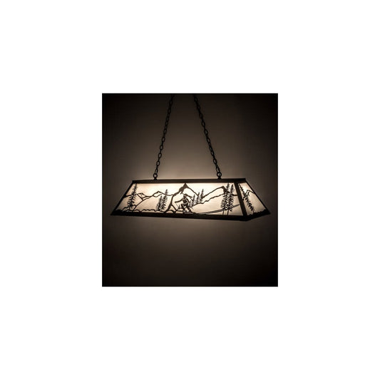Alpine 6 Light 17" Wide Linear Pendant