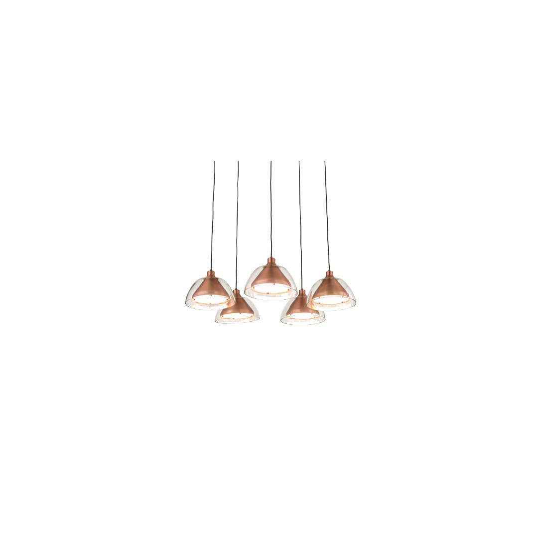 Bisbee 5 Light 40" Wide Multi Light Pendant