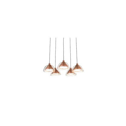 Bisbee 5 Light 40" Wide Multi Light Pendant