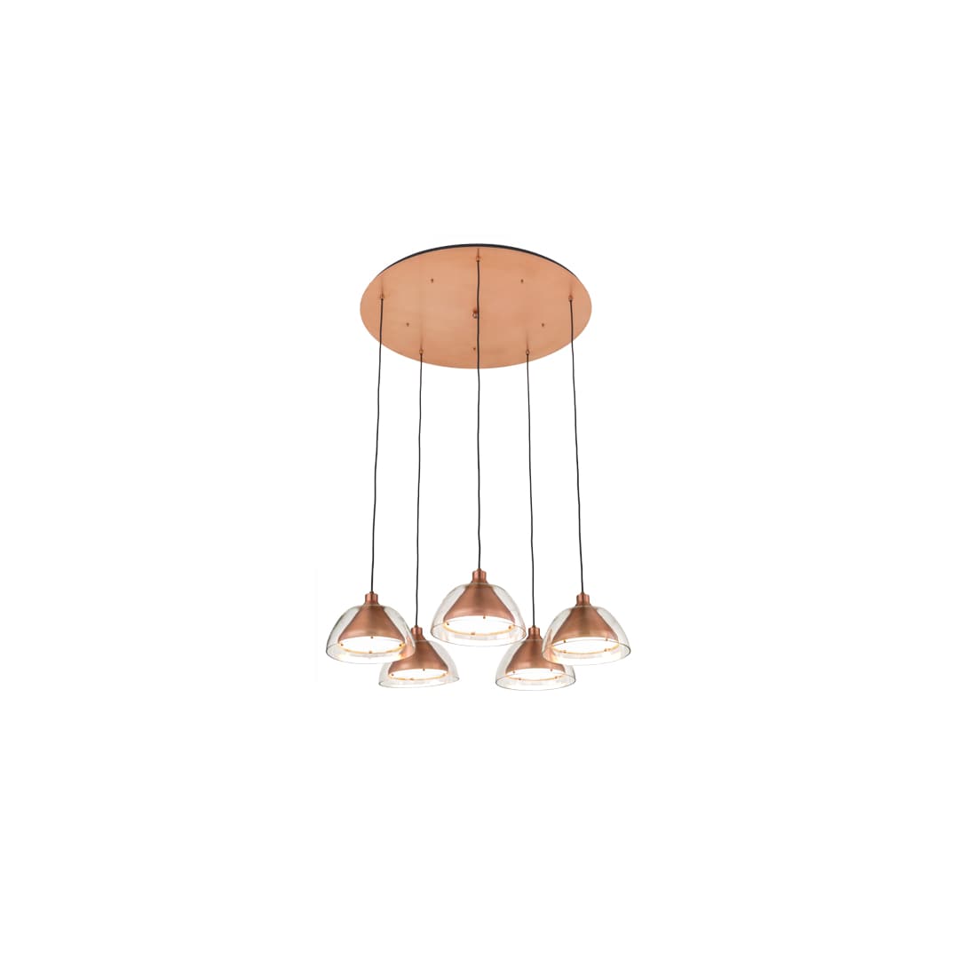 Bisbee 5 Light 40" Wide Multi Light Pendant