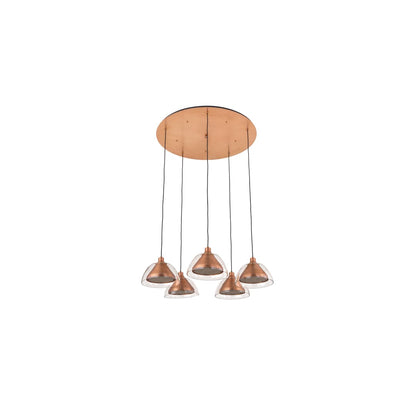 Bisbee 5 Light 40" Wide Multi Light Pendant