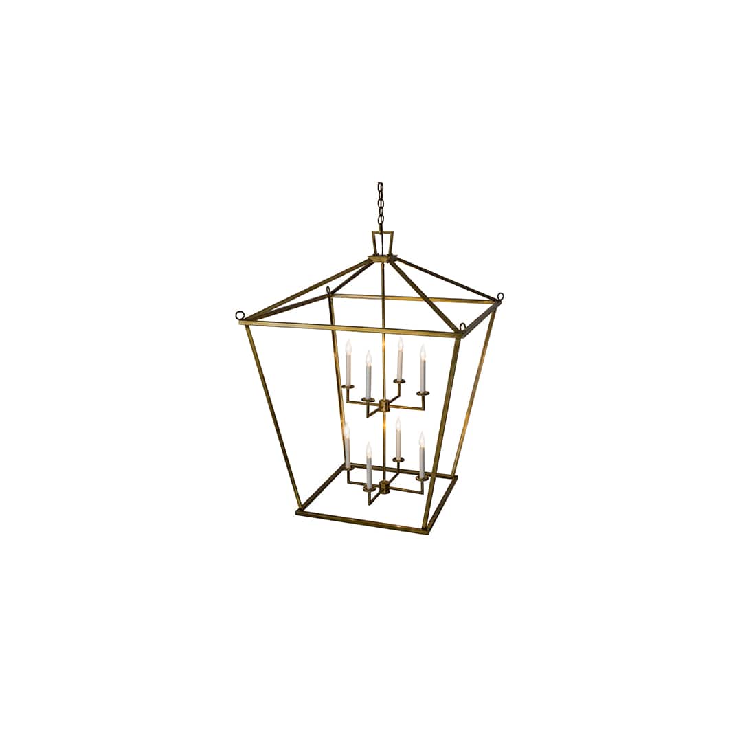 Kitzi 8 Light 52" Wide Taper Candle Pendant