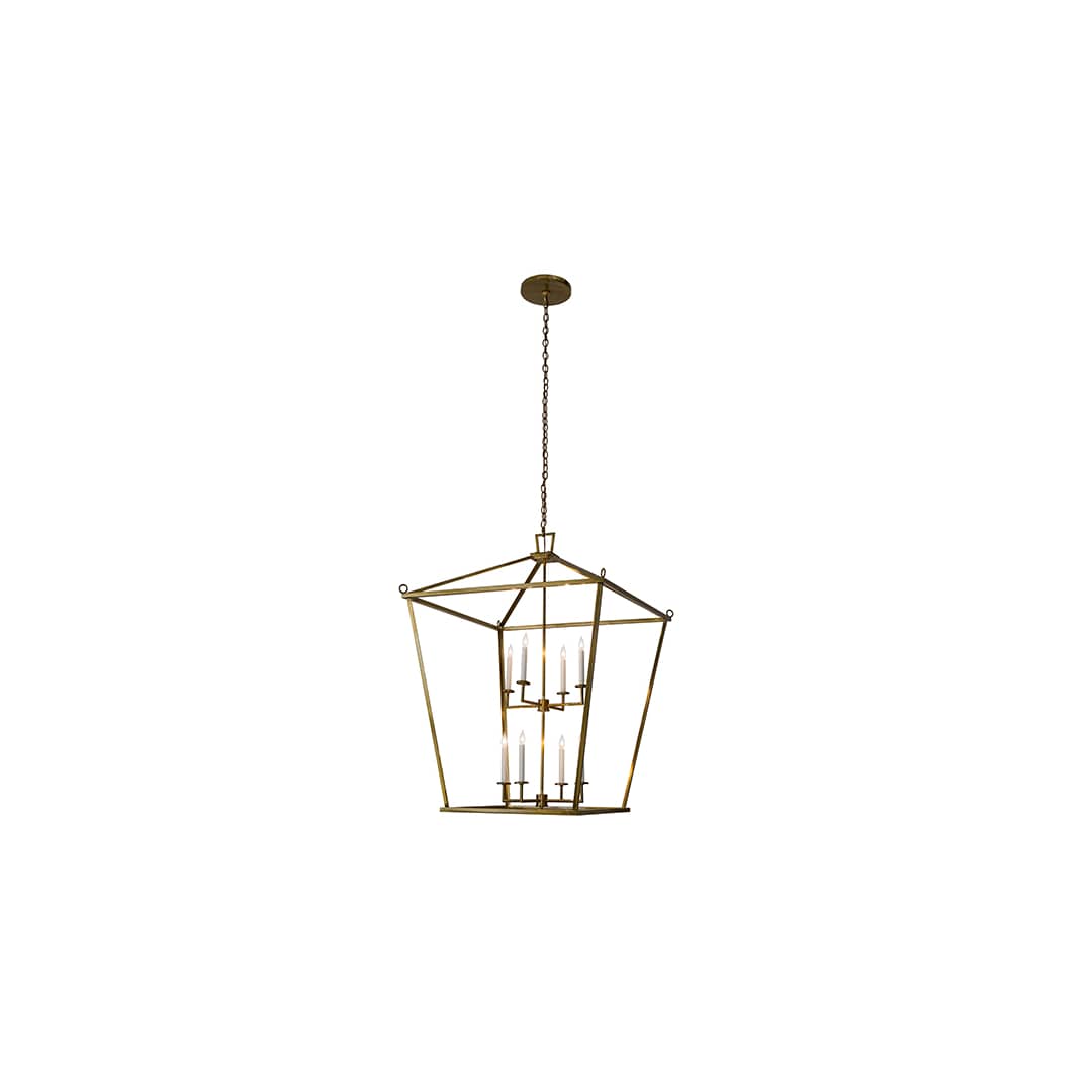 Kitzi 8 Light 52" Wide Taper Candle Pendant