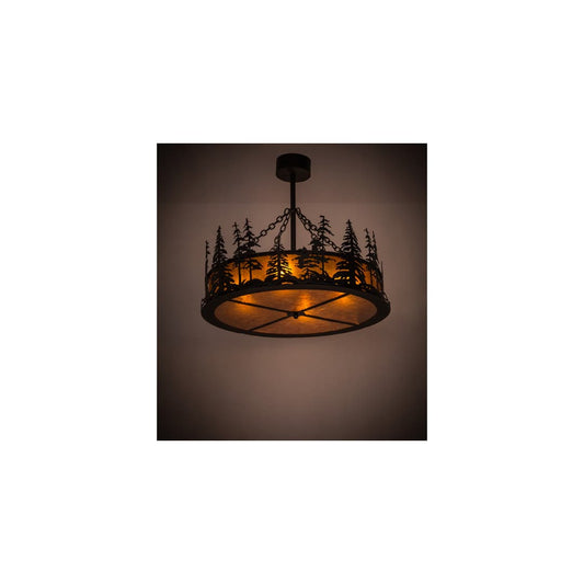 Tall Pines 4 Light 36" Wide Pendant