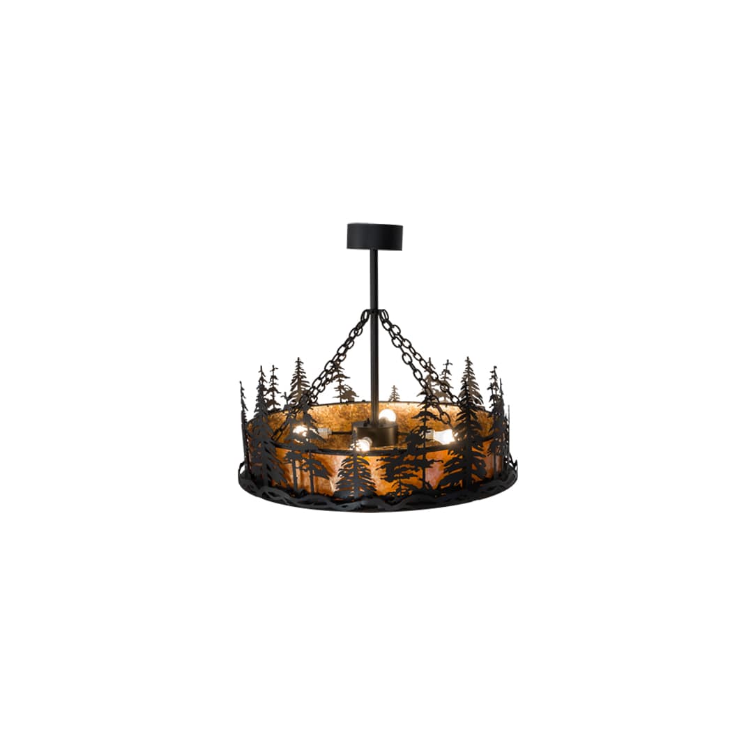 Tall Pines 4 Light 36" Wide Pendant