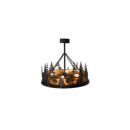 Tall Pines 4 Light 36" Wide Pendant