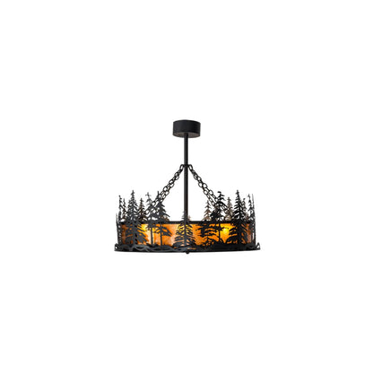 Tall Pines 4 Light 36" Wide Pendant