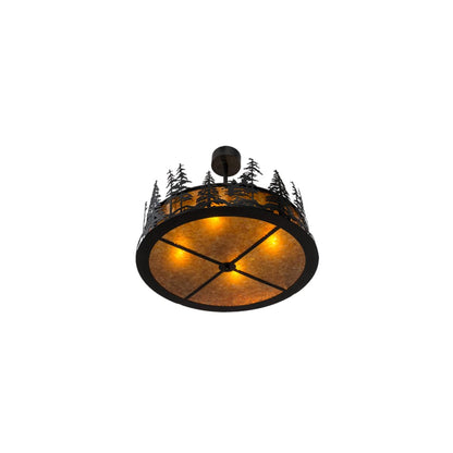 Tall Pines 4 Light 36" Wide Pendant