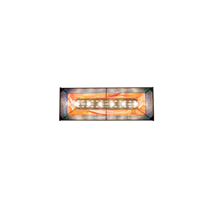Moose at Lake 6 Light 17" Wide Linear Pendant