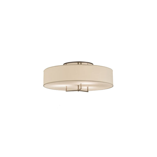 Cilindro Bahn 4 Light 36" Wide Semi-Flush Drum Ceiling Fixture