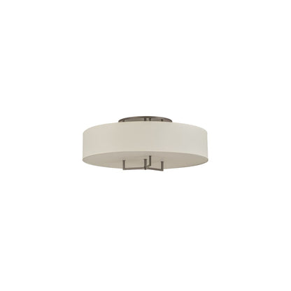 Cilindro Bahn 4 Light 36" Wide Semi-Flush Drum Ceiling Fixture