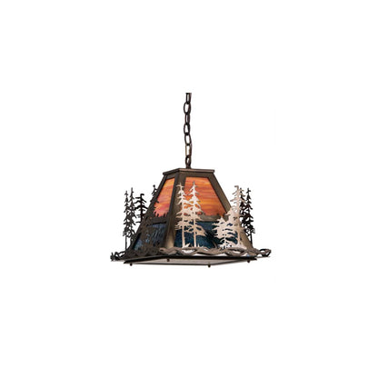 Tall Pines 3 Light 22" Wide Pendant