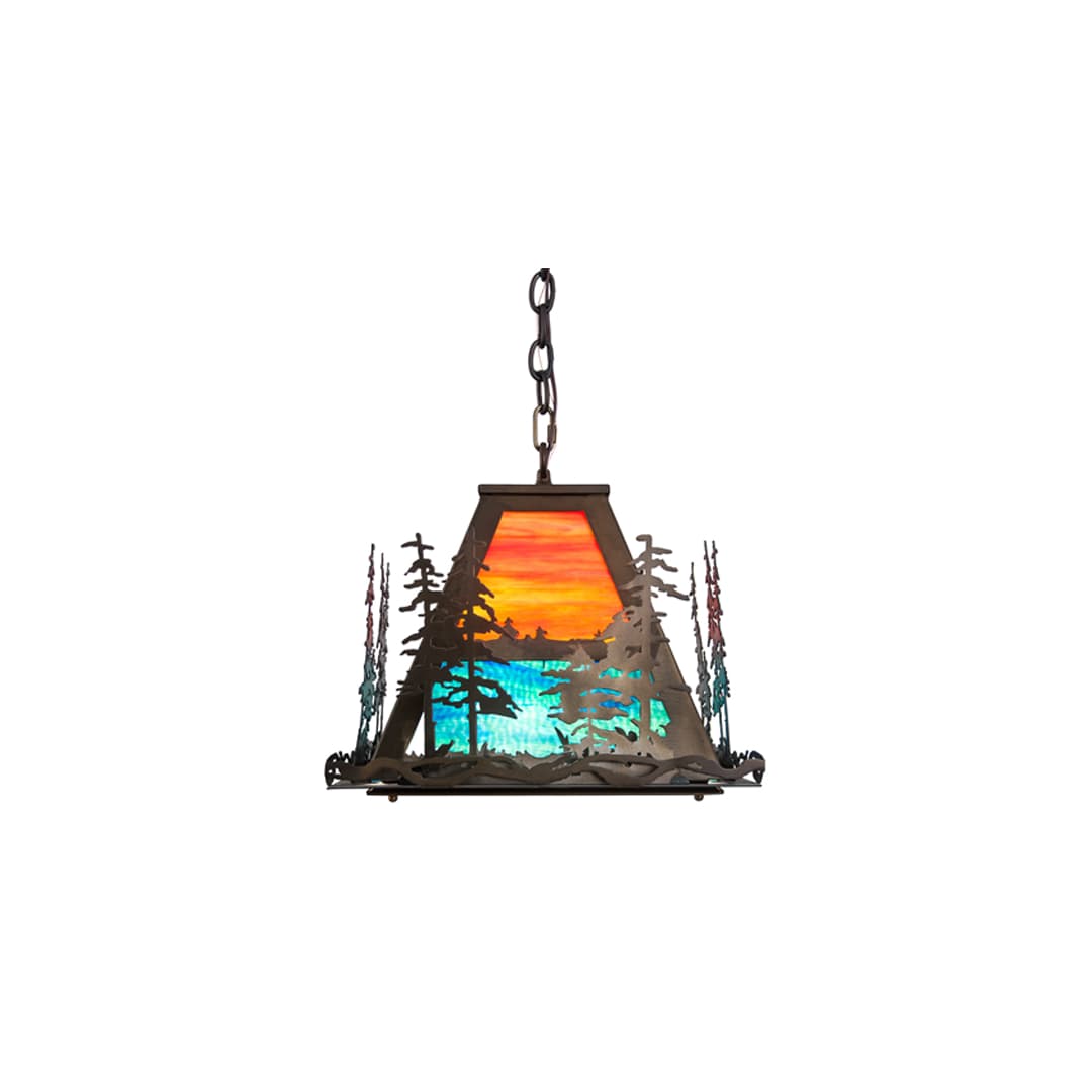 Tall Pines 3 Light 22" Wide Pendant