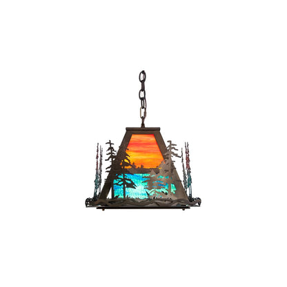 Tall Pines 3 Light 22" Wide Pendant