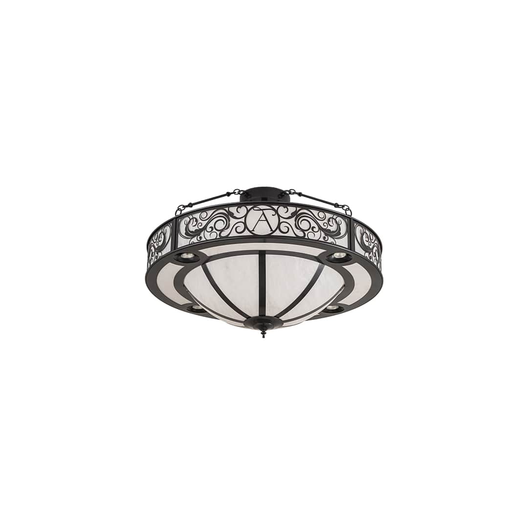 Personalized 6 Light 36" Wide Pendant